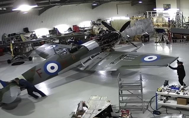 Σπιτφάιρ MJ755: Επιστρέφει την Πέμπτη στην Ελλάδα το θρυλικό αεροσκάφος του Β’ ΠΠ